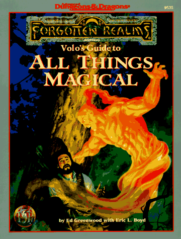 Book cover for Volo's G to All Things Magical