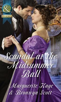 Book cover for Scandal At The Midsummer Ball