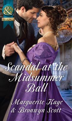 Book cover for Scandal At The Midsummer Ball