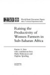 Book cover for Raising the Productivity of Women Farmers in Sub-Saharan Africa