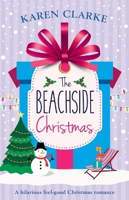 Book cover for The Beachside Christmas