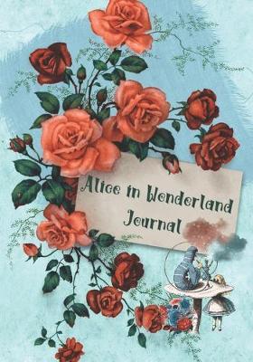 Book cover for Alice in Wonderland Journal