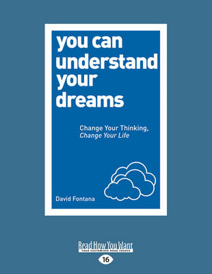 Book cover for You Can Understand Your Dreams