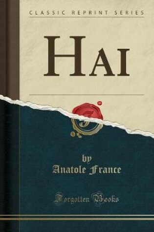 Cover of Hai (Classic Reprint)