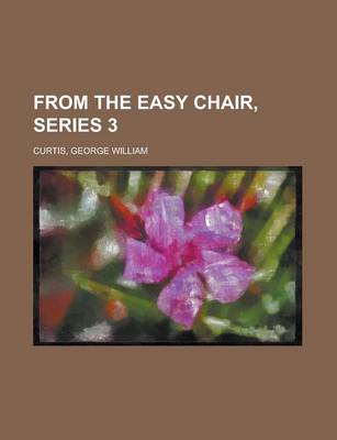 Book cover for From the Easy Chair, Series 3