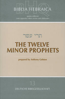 Book cover for The Twelve Minor Prophets