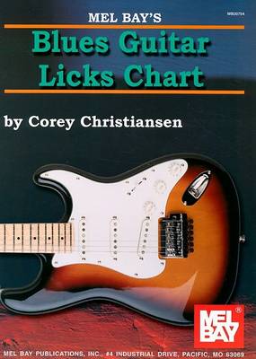 Book cover for Blues Guitar Licks Chart