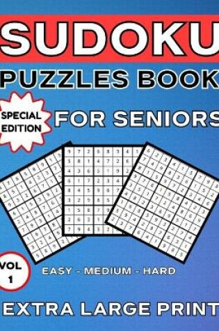 Cover of Sudoku Puzzles For Elderly People - Large Print