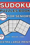 Book cover for Sudoku Puzzles For Elderly People - Large Print