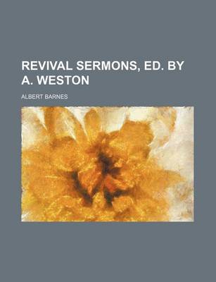 Book cover for Revival Sermons, Ed. by A. Weston