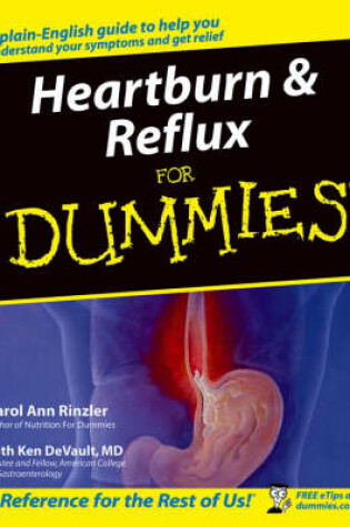 Cover of Heartburn and Reflux For Dummies