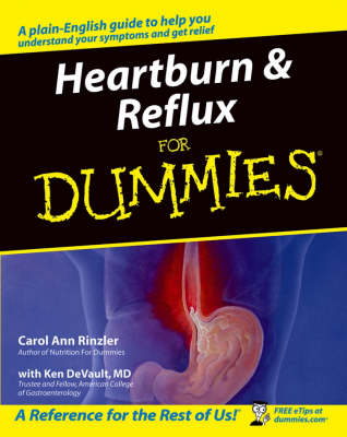 Book cover for Heartburn and Reflux For Dummies