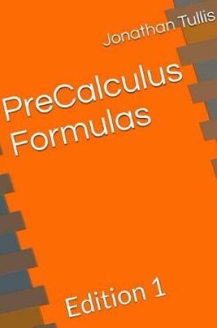 Cover of Precalculus Formulas