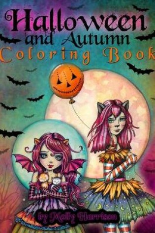 Cover of Halloween and Autumn Coloring Book by Molly Harrison
