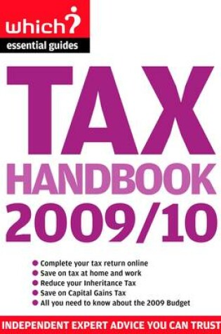 Cover of Tax Handbook 2009/10