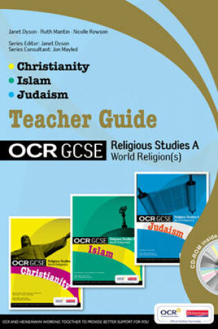 Cover of GCSE OCR Religious Studies A:Teacher Guide(Christianity, Islam & Judaism)with editable CD