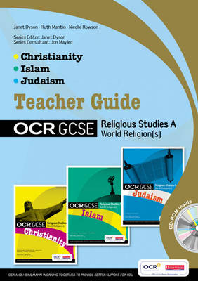 Book cover for GCSE OCR Religious Studies A:Teacher Guide(Christianity, Islam & Judaism)with editable CD