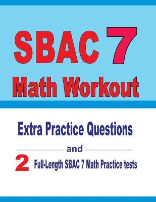 Book cover for SBAC 7 Math Workout