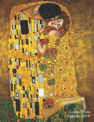 Book cover for Gustav Klimt Agenda 2019