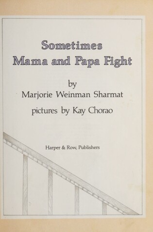 Cover of Sometimes Mama and Papa Fight