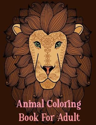 Book cover for Animal Coloring Book