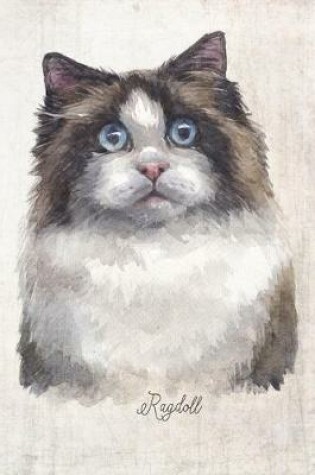 Cover of Ragdoll Cat Portrait Notebook