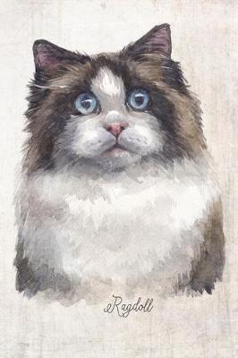 Cover of Ragdoll Cat Portrait Notebook