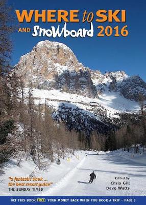 Book cover for Where to Ski & Snowboard 2016