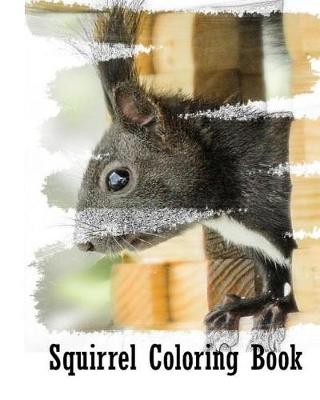 Book cover for Squirrel Coloring Book