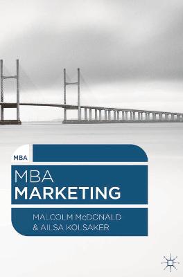 Book cover for MBA Marketing