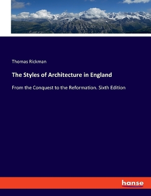 Book cover for The Styles of Architecture in England