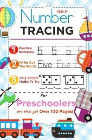 Cover of Number Tracing for Preschoolers