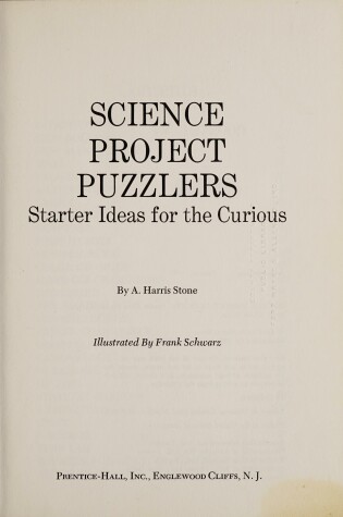 Cover of Science Project Puzzlers