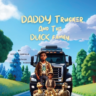 Book cover for Daddy Trucker and the Duck Family