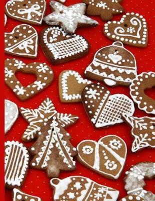 Book cover for Shopping Notebook a Variety of Iced Christmas Cookies