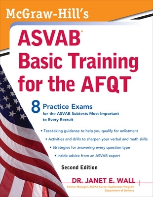 Book cover for McGraw-Hill's ASVAB Basic Training for the Afqt, Second Edition