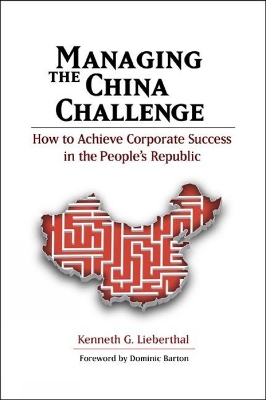 Book cover for Managing the China Challenge