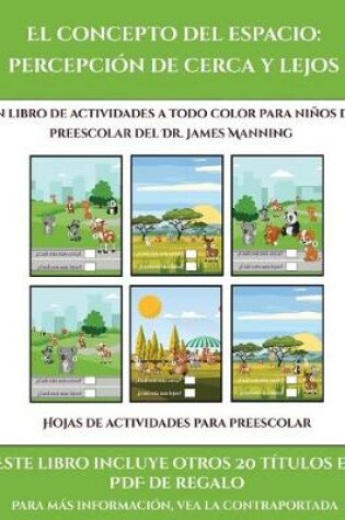Cover of Hojas de actividades para preescolar (El concepto del espacio