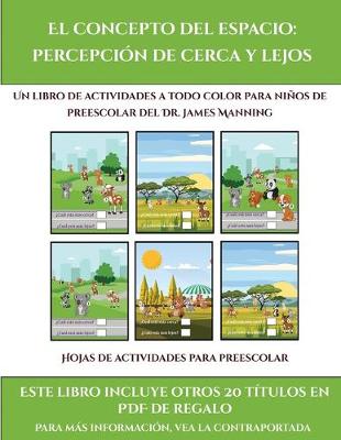 Book cover for Hojas de actividades para preescolar (El concepto del espacio