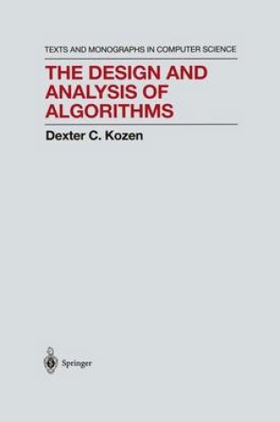 Cover of The Design and Analysis of Algorithms