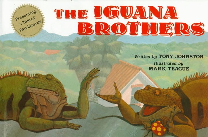 Book cover for The Iguana Brothers, a Tale of Two Lizards