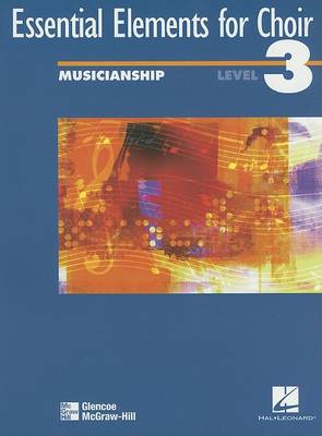 Book cover for Essential Elements for Choir 2002, Musicianship, Level 3 SE