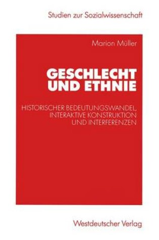 Cover of Geschlecht und Ethnie