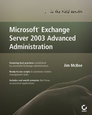 Book cover for Microsoft Exchange Server 2003 Advanced Administration