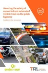 Book cover for Assuring the safety of connected and automated vehicle trials on the public highway