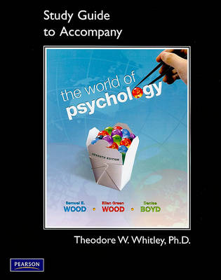 Book cover for Study Guide for The World of Psychology