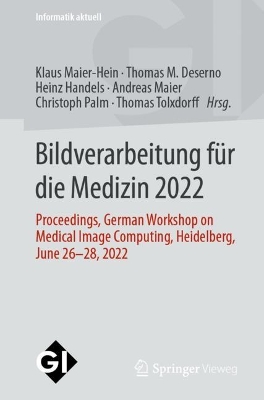 Cover of Bildverarbeitung für die Medizin 2022