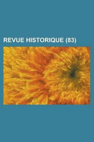 Cover of Revue Historique (83)