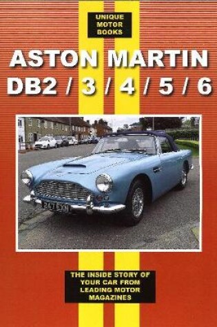 Cover of Aston Martin DB2/3/4/5/6
