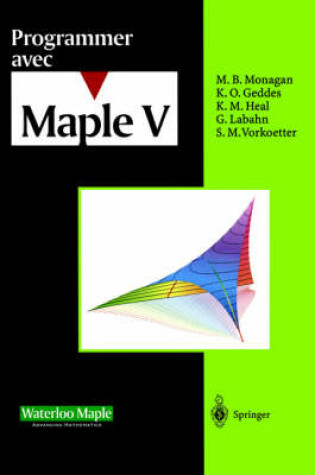 Cover of Programmer Avec Maple V